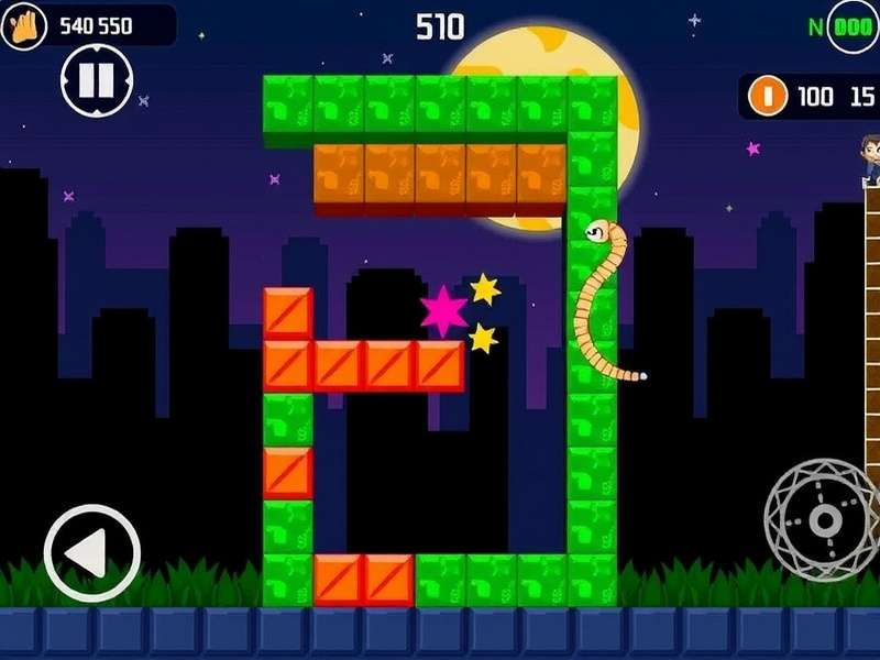 Snake Ultimate Block Gameplay Screenshot